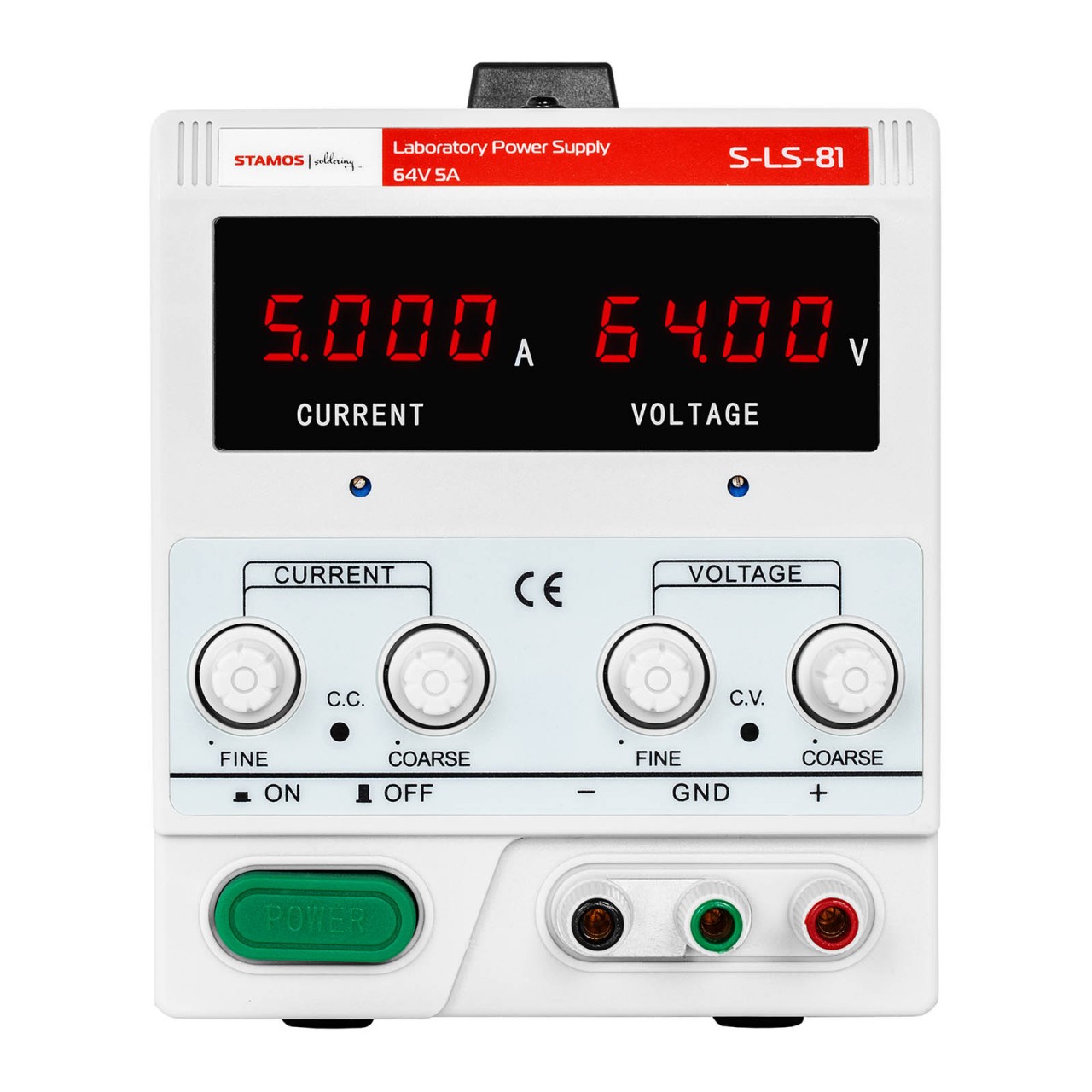 Laboratorní zdroj 0-64 V 0-5 A DC 320 W - Laboratorní zdroje napájení Stamos Soldering