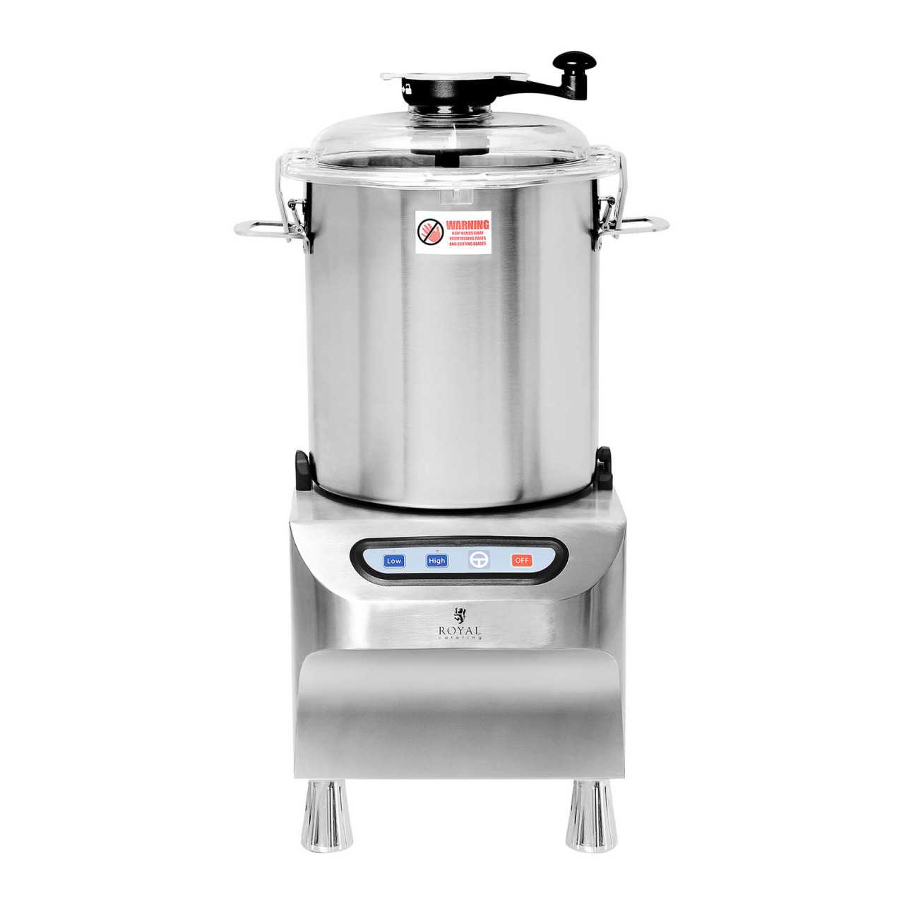 Kuchyňský kutr 1500/2200 ot/min 18 l - Kuchyňské kutry Royal Catering