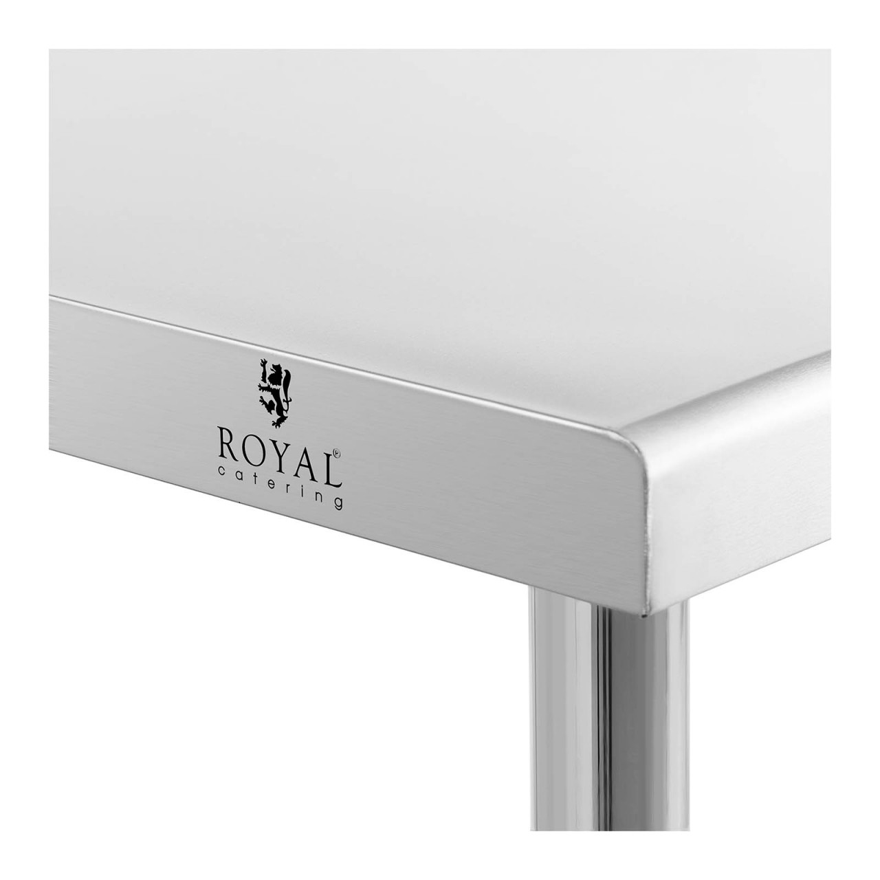 Pracovní stůl z ušlechtilé oceli 200 x 70 cm nosnost 95 kg - Pracovní stoly Royal Catering