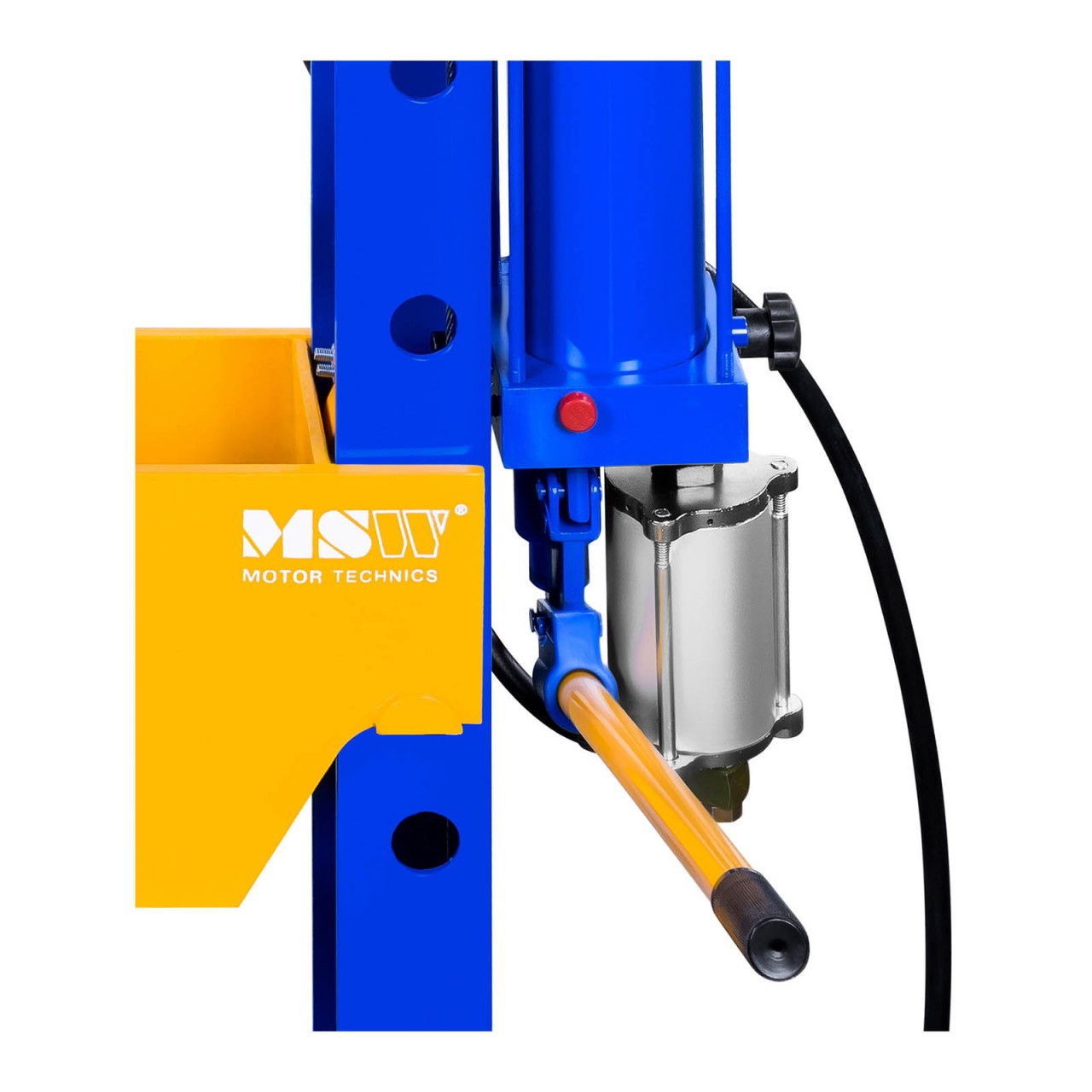 Dílenský lis hydropneumatický- 10 tun lisovací tlak - Hydraulické lisy MSW